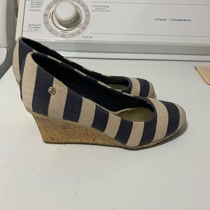 Life Stride Striped Wedges